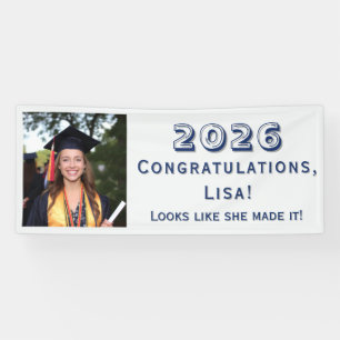 Customizable Graduation  Banner