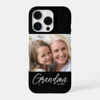 Customizable Grandma Established Year Photo