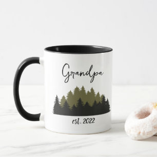CUSTOMIZABLE Grandpa Date - First time Grandpa Mug
