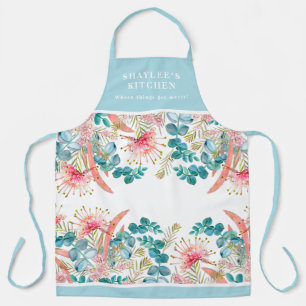 Customizable Grevillea And Eucalyptus   Apron