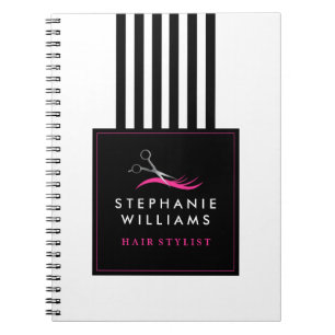 Customizable Hair Stylist Note Book
