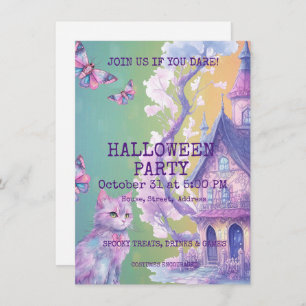 Customizable Halloween Party Invitation