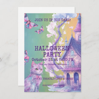 Customizable Halloween Party Invitation