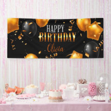 Customizable Happy Birthday Banner 4