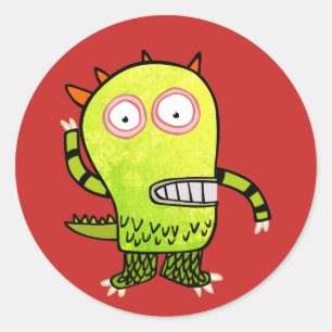 CUSTOMIZABLE HAPPY MONSTER Sticker