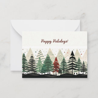 Customizable Holliday, Christmas Card. Card
