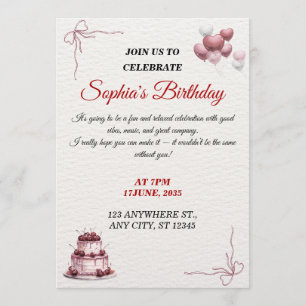 customizable invitation