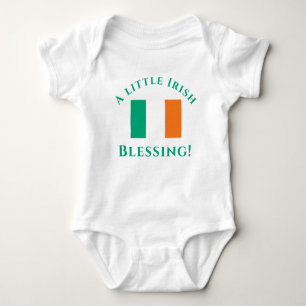 Customizable Irish Patriotic Baby Bodysuit