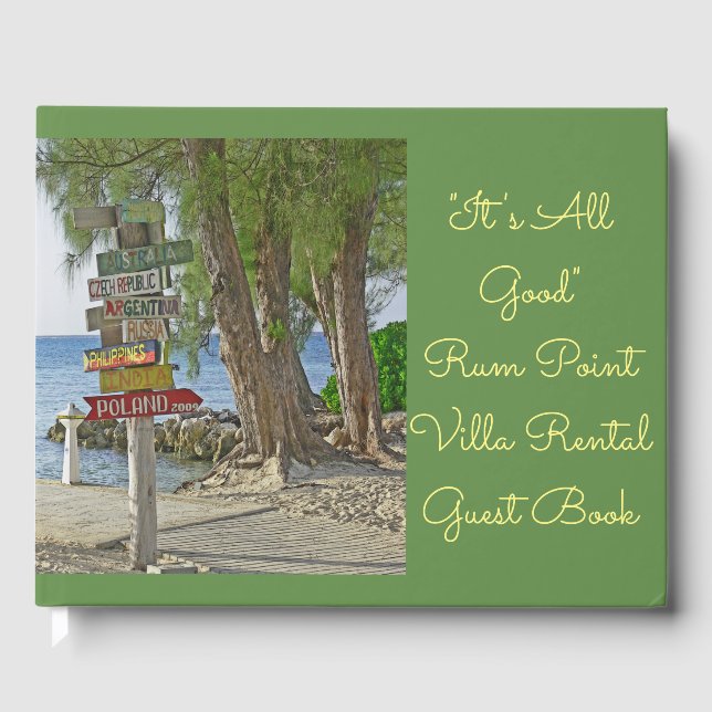 CUSTOMIZABLE ISLAND THEME GUESTBOOK (Front)