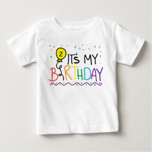 Customizable It's My Birthday Balloon T-Shirt