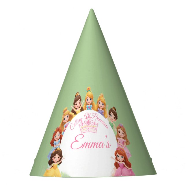 Customizable Kids Birthday Party Hat (Front)
