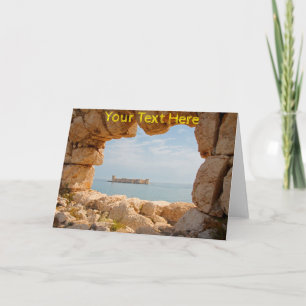 Customizable Kizkalesi, Turkey Card