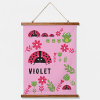 Customizable Ladybug Children's Room Decor