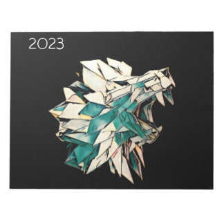 Customizable Lion Notepad