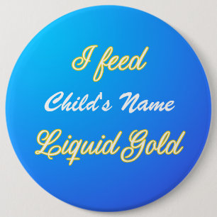 Customizable Liquid Gold Badge