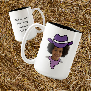 Customizable Little Cowboy or Cowgirl Photo Mug
