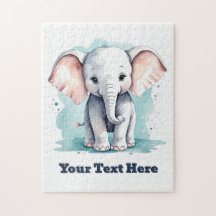 Customizable Little elephant
