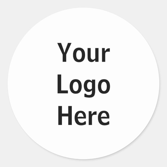 Customizable logo stickers  (Front)