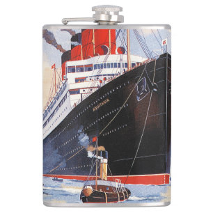 CUSTOMIZABLE MERCHANT STEAMER HIP FLASK