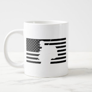 Customizable MILPRO 3 Large Coffee Mug