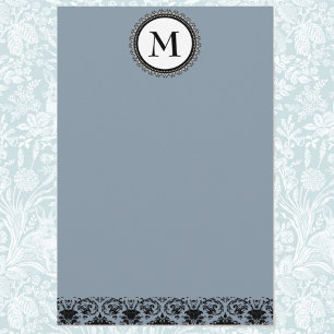 Customizable Monogram stationary Stationery