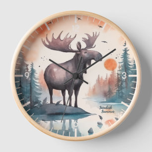 Customizable Moose Clock