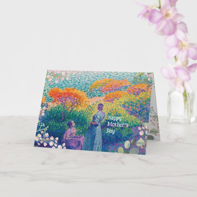 CUSTOMIZABLE MOTHERS DAY CARD (Orchid)