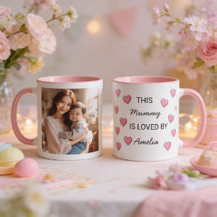 Customizable Mother's Day coffee mug. Mug