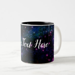 Customizable Multicolor Galaxy Mug