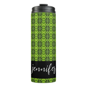 Customizable name Kiwi fruit pattern Thermal Tumbler