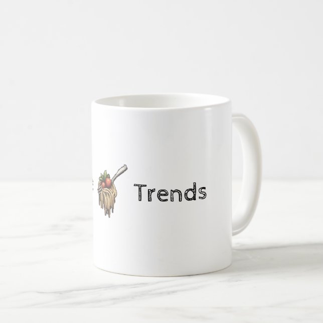 Customizable Noodle Trends Mug (Front Right)