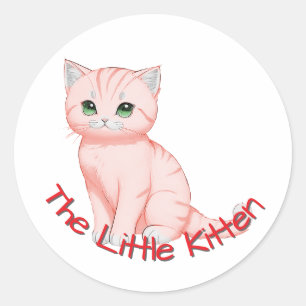 Customizable Nursery Classic Round Sticker