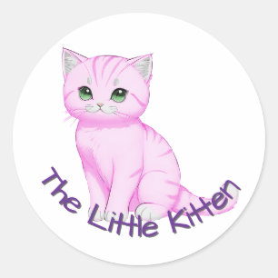 Customizable Nursery Classic Round Sticker
