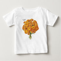 Customizable October Marigold Birthday Gift