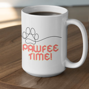 Customizable PawFee Time Coffee Mug