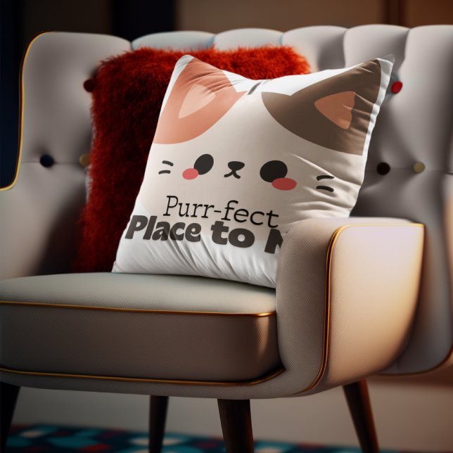 Customizable Perfect Place to Nap Cat Cushion (Creator Uploaded)