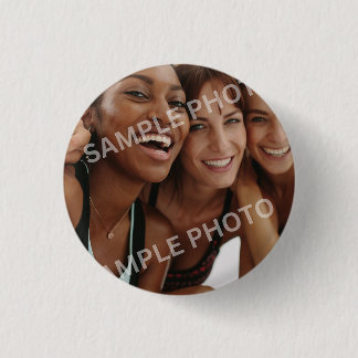 Customizable Photo  3 Cm Round Badge