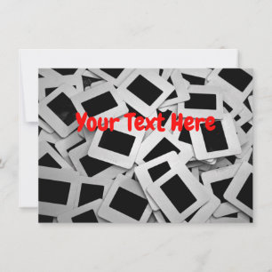 Customizable photo slides Card