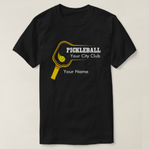 Customizable Pickleball Club T-shirt