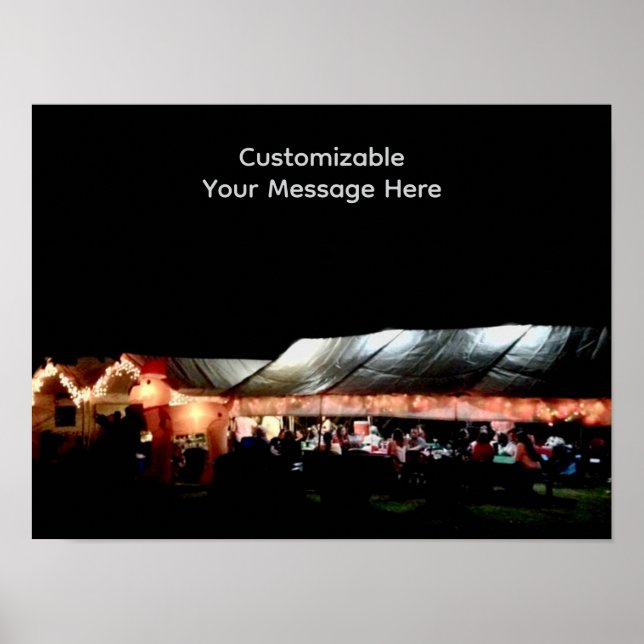 Customizable Poster   (Front)
