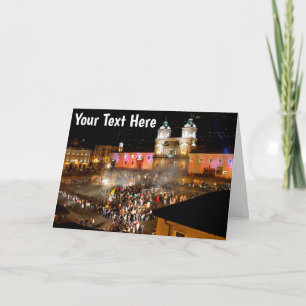 Customizable Quito, Ecuador Card