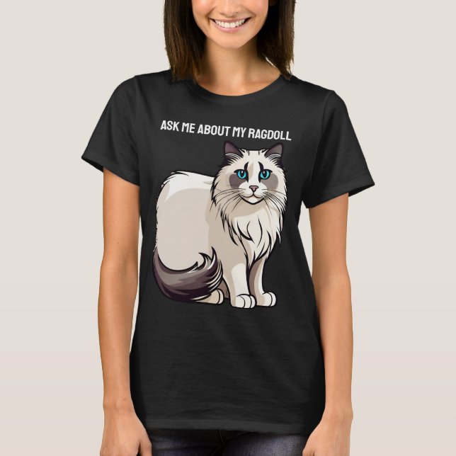 Customizable Ragdoll T-Shirt (Front)