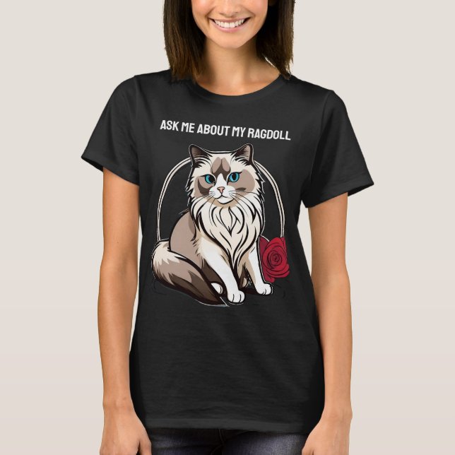 Customizable Ragdoll T-Shirt (Front)