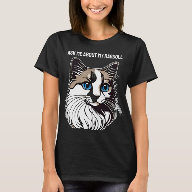 Customizable Ragdoll T-Shirt (Front)