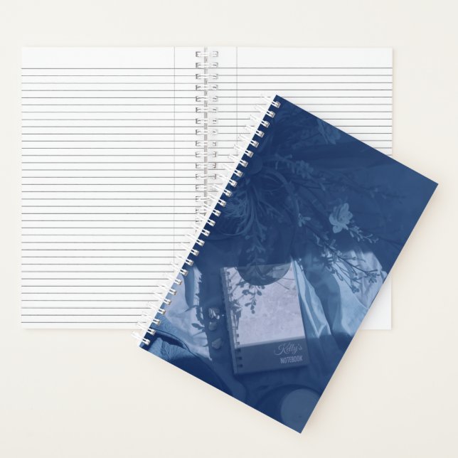 Customizable Reversible Blue Journal (Inside)