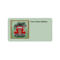 Customizable Roadkill Kitchen Label