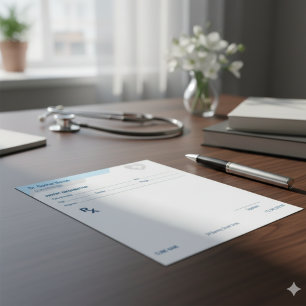 Customizable RX Pad for Doctors - Prescription Pad