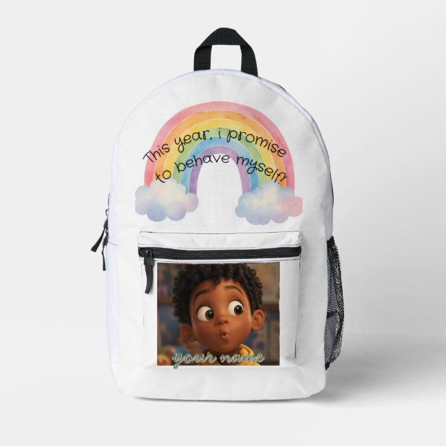  customizable school backpack (Front)