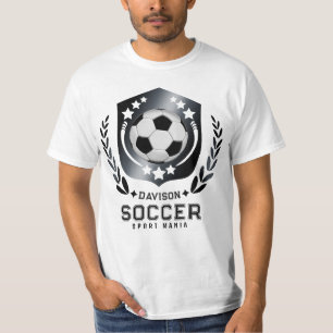 Customizable Soccer Logo Gifts for Men T-Shirt