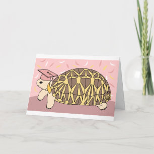Customizable Star Tortoise Graduation Card 3